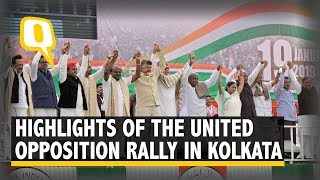 Highlights of Mamata Banerjee’s United India Opposition Rally | The Quint