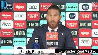 Sergio Ramos explicó por qué no continuará en el Real Madrid