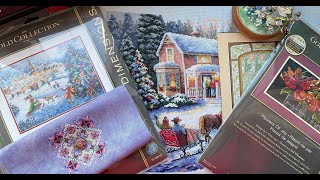 171. Xstitch 📓 New start and finish Just Nan, Dimensions WIPs and an amazing gift 🎁💓