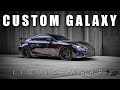 Custom Galaxy Liquid Wrap on a Lexus RCF