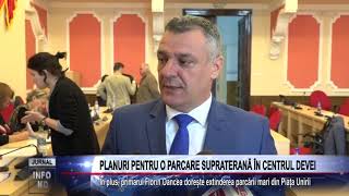 PLANURI PENTRU O PARCARE SUPRATERANĂ ÎN CENTRUL DEVEI