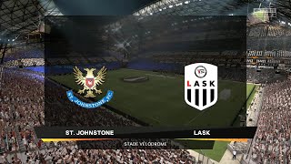⚽ St Johnstone vs LASK ⚽ | UEFA Europa Conference League (26/08/2021) | Fifa 21