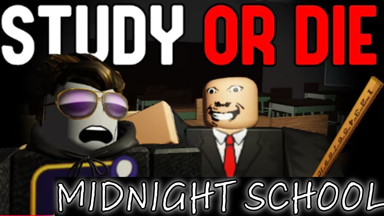 Roblox Midnight School In Hindi Study Or Die It Is Hilarious