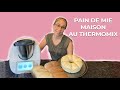 Comment faire son pain de mie avec ou sans croûte au THERMOMIX ?