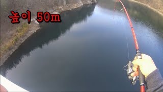 영강) 50m 다리위에서 자석낚시를!!? ㄷㄷㄷmagnetic fishing on the bridge