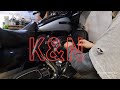 How to replace air filter on Milwaukee 8 114 #k&n