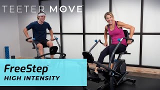 14 Min High Intensity Workout | FreeStep Cross Trainer | Teeter Move