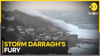 Storm Darragh's Fury: Storm Darragh Batters UK \u0026 Ireland | World News