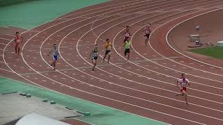 20190707中学通信陸上福岡大会 男子400m準決勝第1組（1名標準記録突破）