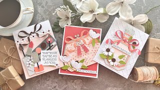 A BEAUTY BOUQUET of CARDS | Spellbinders Gorgeous You Collection | Cardmaking & Diecutting