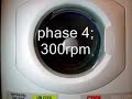 hotpoint wt960 washing machine final fast spin 1600rpm pt1 3