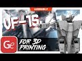 Macross Robotech VF-1S Transformable 3D Printing Model | Assembly by Gambody