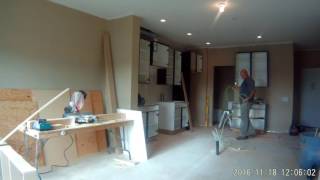 Westridge cabinets full kitchen cabinet install....Time Lapse