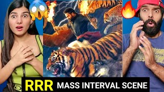 RRR MASS INTERVAL SCENE REACTION | CRAZY SCENE! | JR NTR | RAM CHARAN