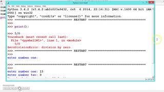 042 Learn python and ruby programming:- Exceptions