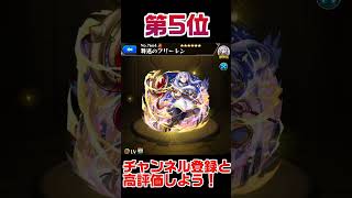 モンストコラボ最強ランキング‼️(2024/7)#shorts #モンスト #ランキング