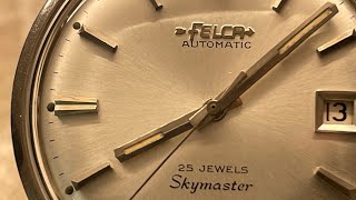 Uhr der Woche 38: Felca Skymaster der 1960er Jahre mit Kal. ETA 2452