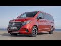 New Mercedes EQV 2024 in Red Metallic colour!