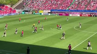 サッカー観戦(VIP観覧席より)