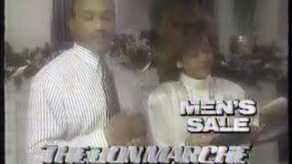 Bon Marche -  Men's Sale  - Christmas Commercial -  Harold Reynolds (1988)