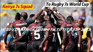 Collins Injera is Back! Coach McGrath Messages and Kenya 7s Squad to Rugby World Cup 2022