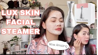LUX SKIN | FACIAL STEAMER | UNBOXING AND DEMO | SHING CHUA