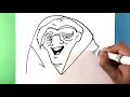 how to draw hunchback of notre dame drawing step by step for beginners how to draw easy things