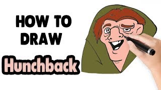 How to Draw Hunchback of Notre Dame - Drawing Step by Step for Beginners - How to Draw Easy Things