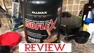 Vlog: IsoFlex PeanutButter Chocolate Taste Test