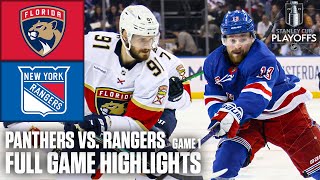 Florida Panthers vs. New York Rangers Game 1 | NHL Eastern Conference Final |  G