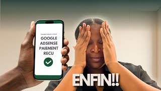 I FINALLY withdrew my Google Adsense payment: MY REACTION IN THE MOMENT || Congo-Brazzaville