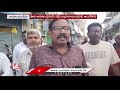 farmers businesses protest against bypass road at ramayampeta medak v6 news