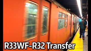 ⁴ᴷ R33WFs (Redbirds) and R32s being Transferred