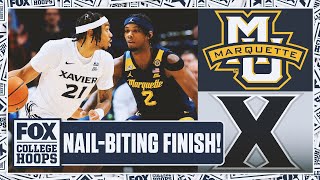 No. 9 Marquette Golden Eagles vs. Xavier Musketeers Highlights | FOX College Hoops