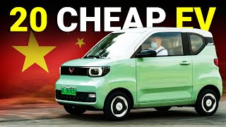 20 CHEAP Electric Cars That You Can Buy Today in CHINA