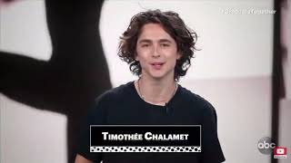 Timothée Chalamet on Graduate Together