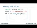 Lecture No 24 : Working with different file formats (csv, xml, json, xlsx)