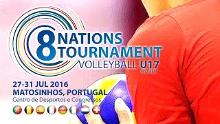 Holanda vs Portugal - Torneio das 8 Nações sub 17 Femininos