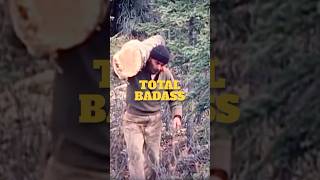 Dick Proenneke: The OG Alaskan Badass Who Lived 30-Years Alone In A Wilderness Cabin #shorts