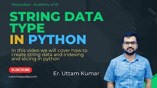 # 8 Python String Data Type Explained with Examples | Beginners Guide