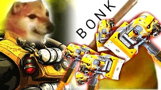 CAUSTIC HEIRLOOM but I BONK | Apex Legends