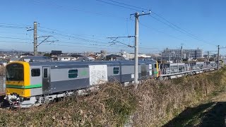 GV-E197系 龍ケ崎市〜藤代通過