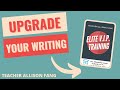 UPGRADE YOUR WRITING IN 12 MINUTES | FREE ELITE V.I.P. BOOKLET | 2021 SPM FINAL WAR PART 1