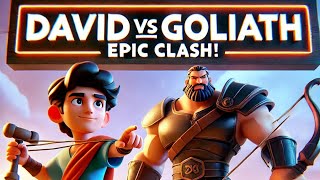 DAVID AND GOLIATH  | ANIMATED BIBLE STORY #biblestoriesforkids #biblestories #davidandgoliath #faith