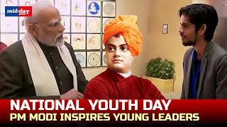 PM Modi attends Viksit Bharat Dialogue on National Youth Day to empower future leaders