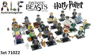 Lego Minifigures 71022 Harry Potter \u0026 Fantastic Beasts Series 1 - Lego Speed Build Review