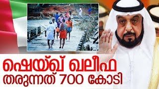 അറബ് സ്‌നേഹത്തില്‍ വിങ്ങി കേരളം I Kerala floods I 700 crore help from uae