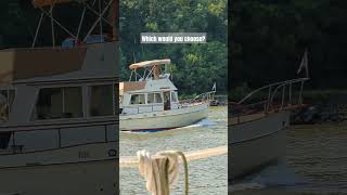 Grand Banks Trawler vs Sailboat? #sailboats #trawler @GrandBanksYachts