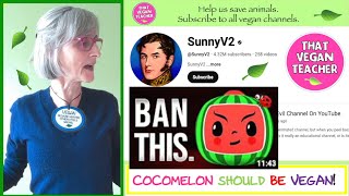 ❤️ Does @SunnyV2 Want @CoComelonAnimalTime To Be Vegan? ❤️