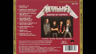 Metallica - master of puppets remastered 2017 (full album) HD
